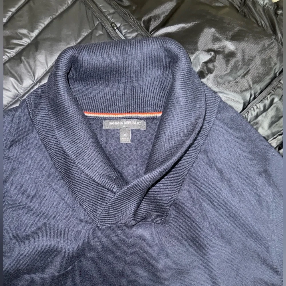 Banana Republic I Men’s I Shawl Collar Sweater I 100% Cotton
